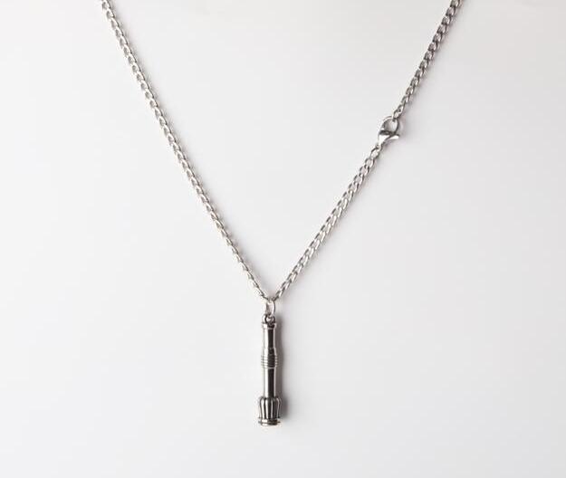 Stainless saber necklace